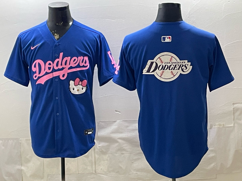 Men Los Angeles Dodgers blank blue Game 2026 Nike MLB Jersey 052003